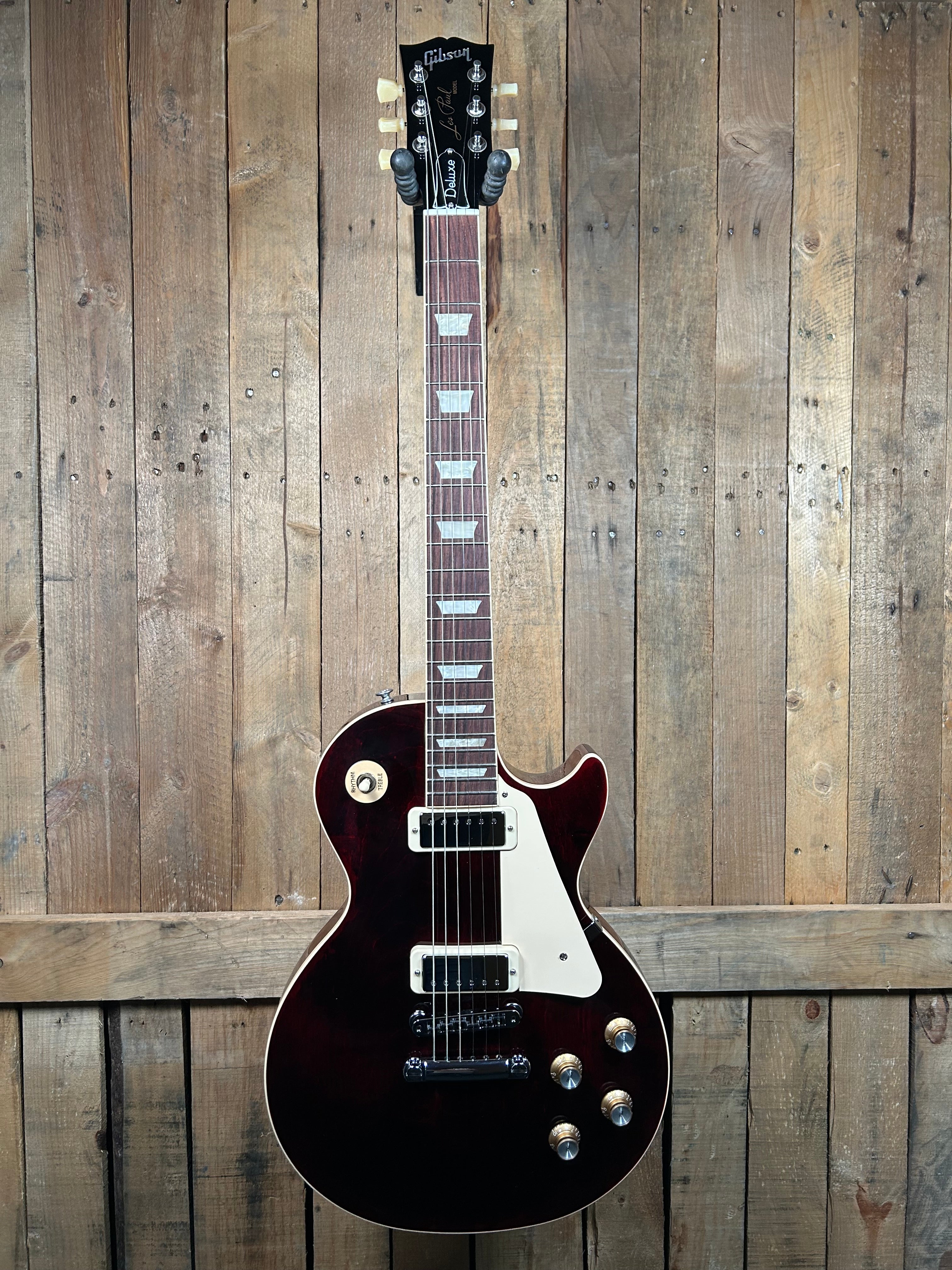 Gibson Les Paul Deluxe 70s Electric Guitar - Wine Red