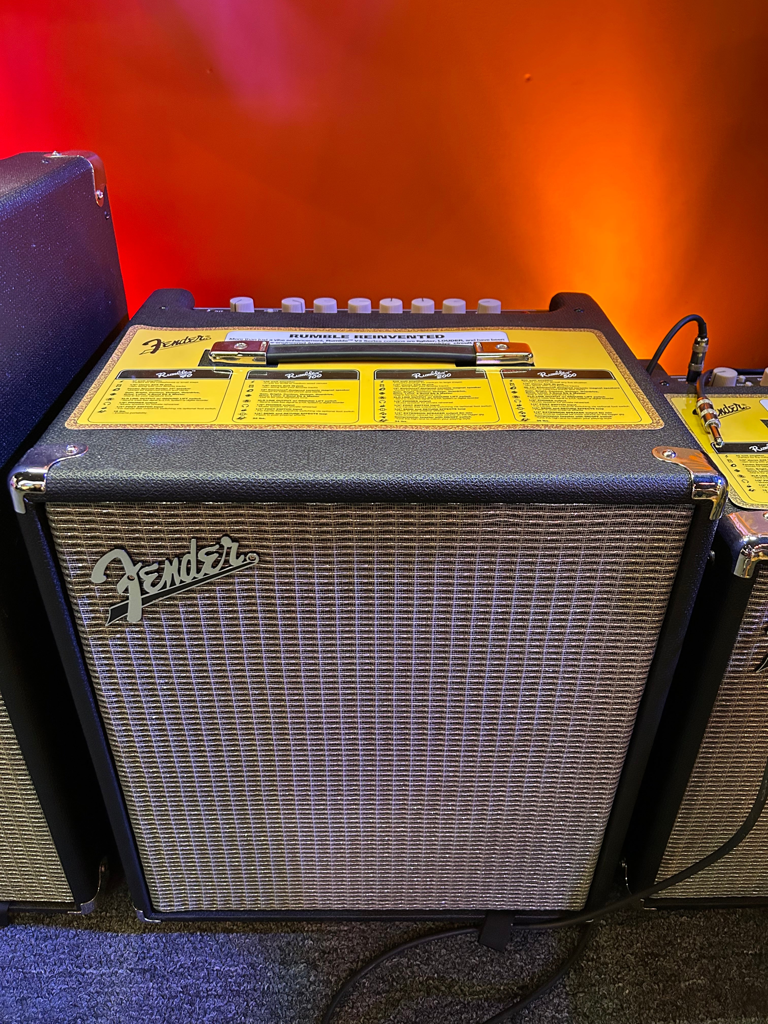 Fender Rumble 100 1x12" 100-watt Bass Combo Amp