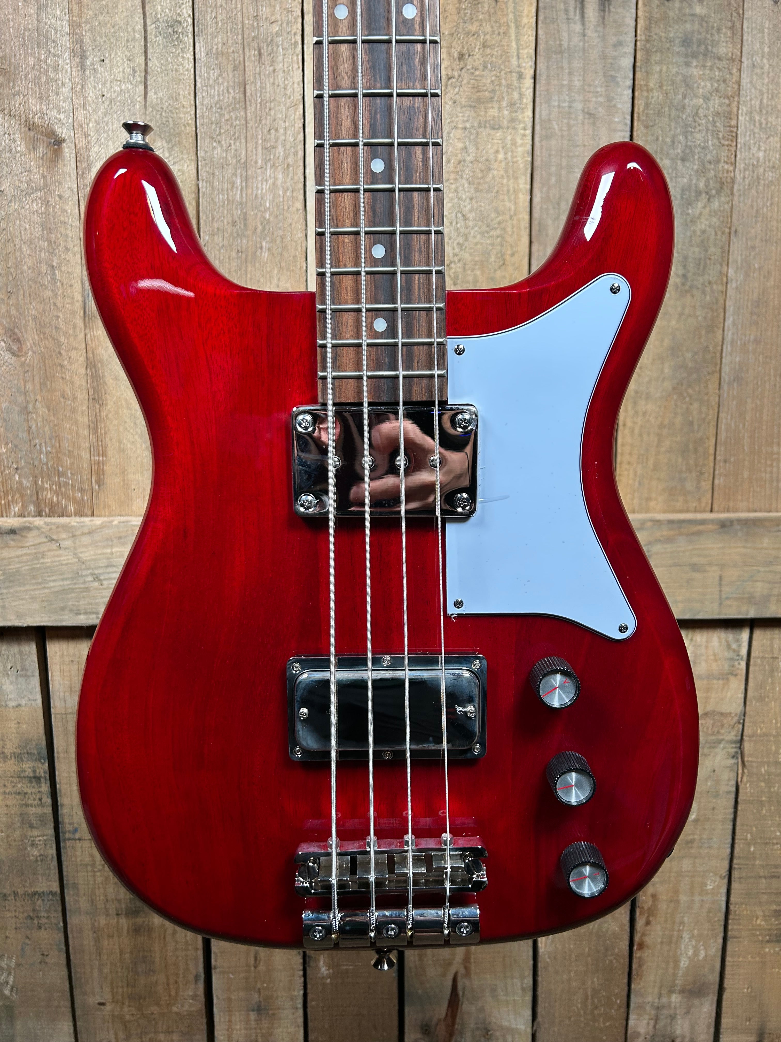 Epiphone Newport Bass Guitar- Cherry – Maxwell's House of Music