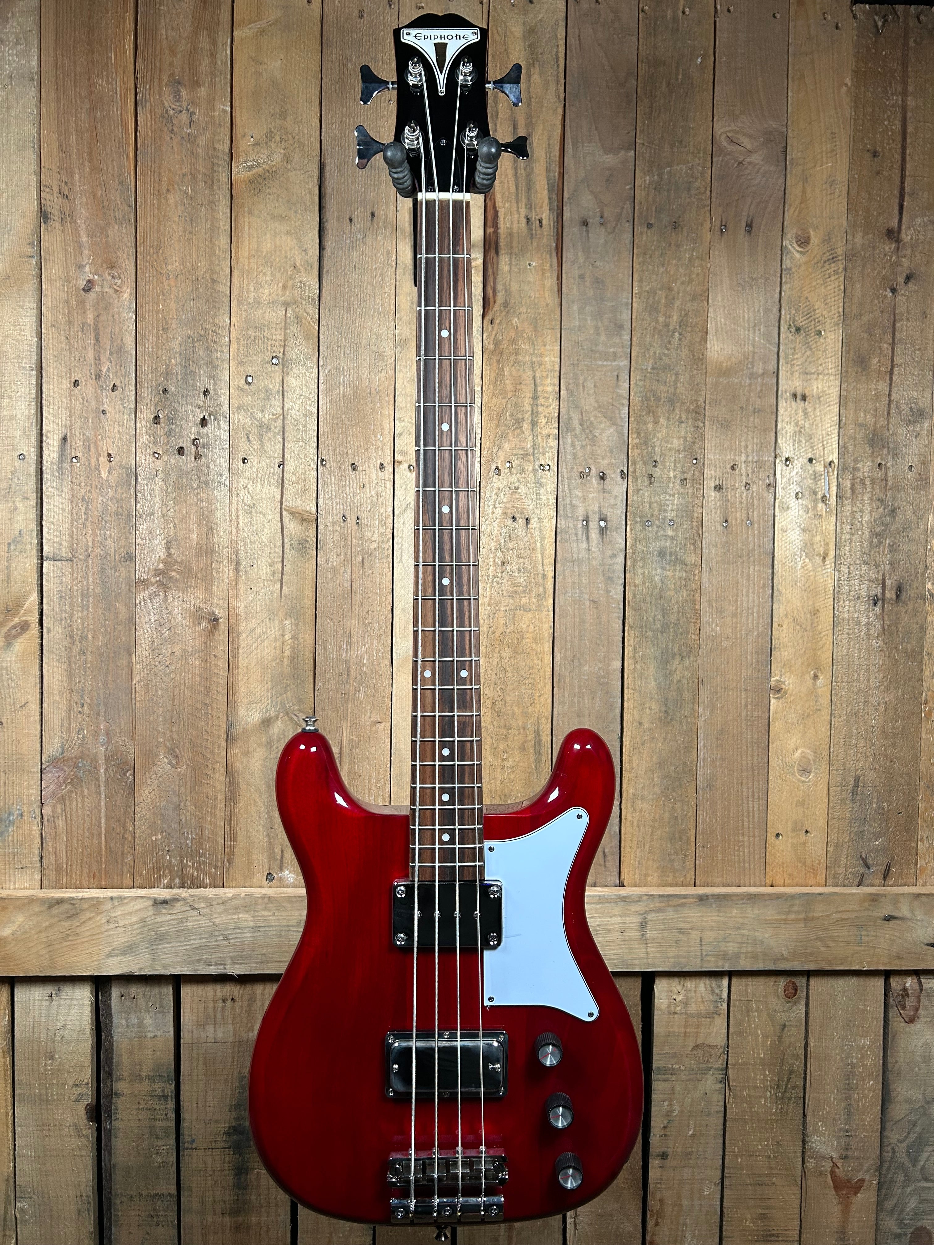 Epiphone Newport Bass Guitar- Cherry