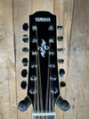 Yamaha APX700II-12 Thinline 12-String Cutaway Acoustic-Electric Guitar Black