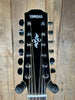 Yamaha APX700II-12 Thinline 12-String Cutaway Acoustic-Electric Guitar Black