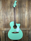 Fender Newporter Player Acoustic-electric Guitar - Surf Green