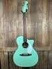 Fender Newporter Player Acoustic-electric Guitar - Surf Green