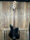 Squier Affinity Series Jaguar Charcoal Frost Metallic with Indian Laurel Fingerboard