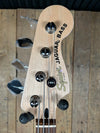Squier Affinity Series Jaguar Charcoal Frost Metallic with Indian Laurel Fingerboard