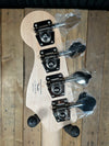 Squier Affinity Series Jaguar Charcoal Frost Metallic with Indian Laurel Fingerboard