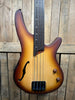 Ibanez SRH505F Fretless Bass Guitar - Natural Browned Burst Flat