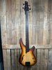 Ibanez SRH505F Fretless Bass Guitar - Natural Browned Burst Flat