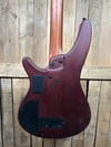 Ibanez SRH505F Fretless Bass Guitar - Natural Browned Burst Flat