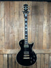 Ibanez Super '70s Les Paul Custom Copy Electric Guitar-Black w/Hardcase (Pre-Owned)