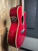 Yamaha FSC-TA TransAcoustic Concert Cutaway Acoustic-electric Guitar - Ruby Red