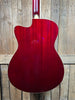 Yamaha FSC-TA TransAcoustic Concert Cutaway Acoustic-electric Guitar - Ruby Red