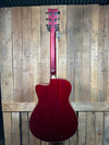 Yamaha FSC-TA TransAcoustic Concert Cutaway Acoustic-electric Guitar - Ruby Red