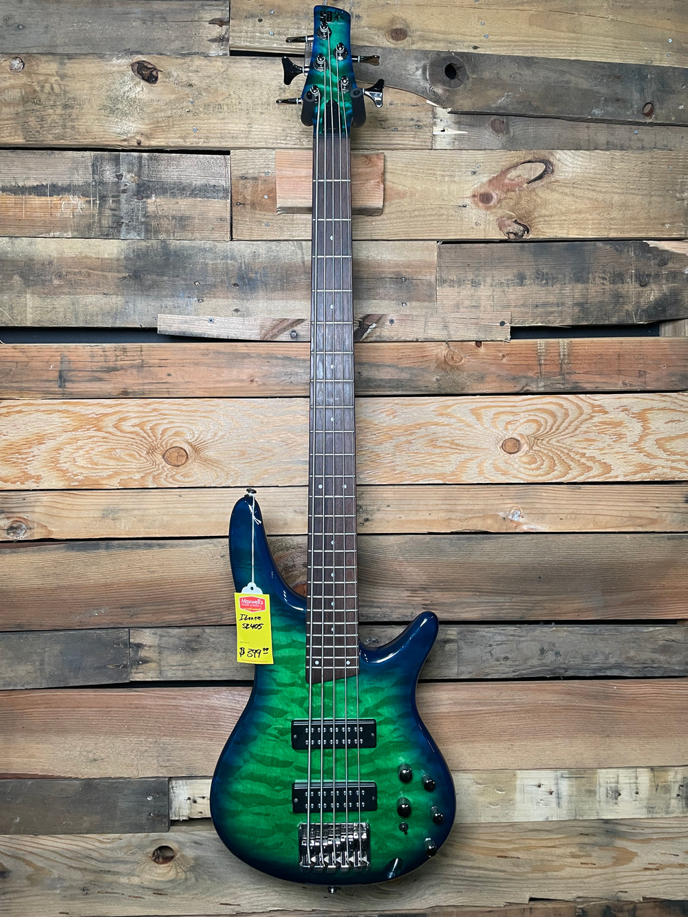 Ibanez SoundGear SR405EQM Bass Guitar (Pre-Owned)