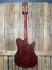 Ibanez FRH10N Thinline Left-handed Nylon Acoustic-electric Guitar - Brown Sunburst