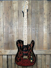 Fender James Burton Telecaster - Red Paisley Flames w/Hardcase (Pre-Owned)