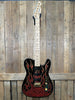 Fender James Burton Telecaster - Red Paisley Flames w/Hardcase (Pre-Owned)