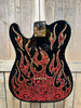 Fender James Burton Telecaster - Red Paisley Flames w/Hardcase (Pre-Owned)