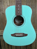 Fender California Standard Redondo Mini Acoustic Guitar - Surf Green