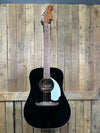 Fender California Standard Redondo Mini Acoustic Guitar - Black