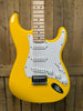 Squier Bullet Stratocaster Electric Guitar- Yellow (Pre-Owned)
