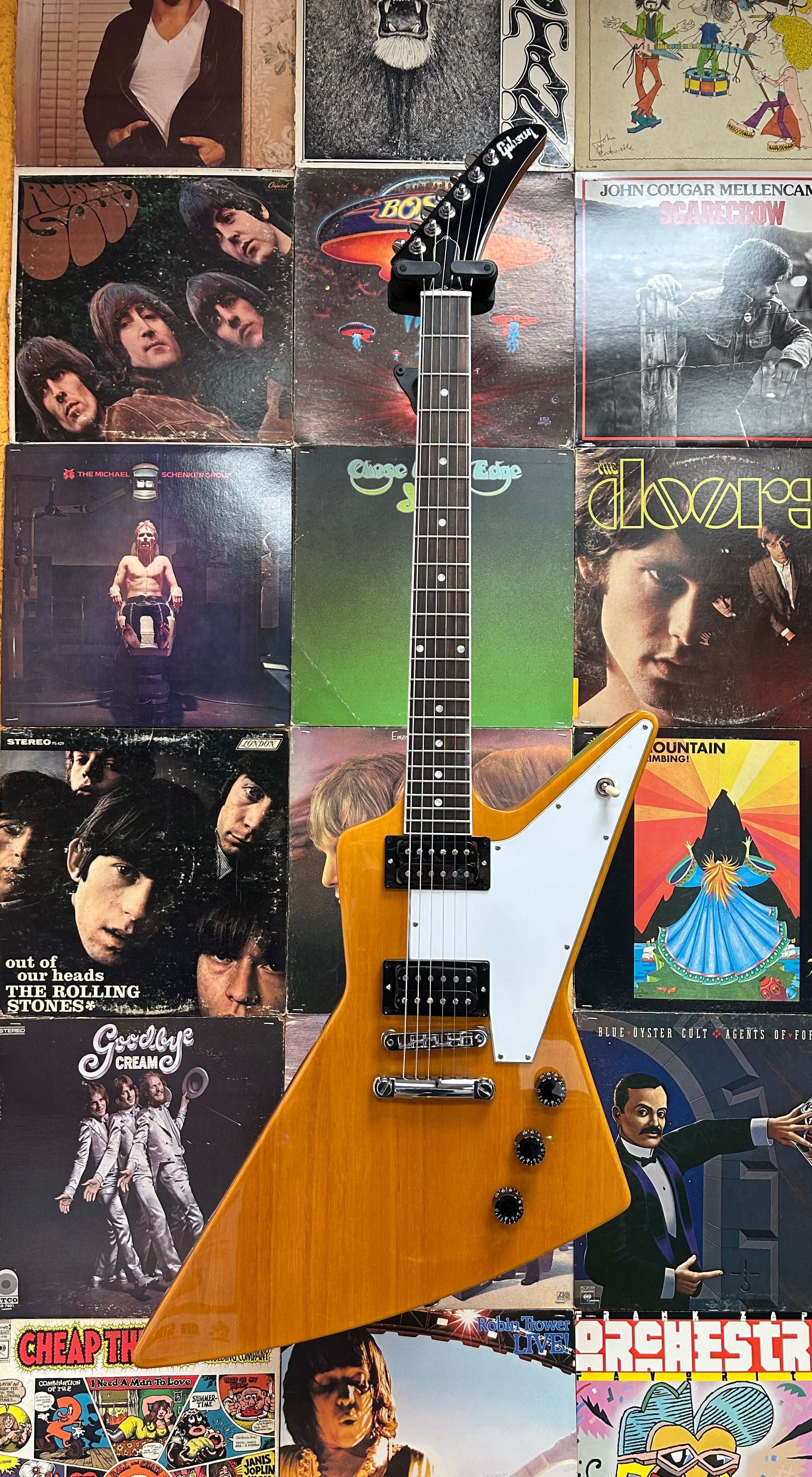Gibson 70s Explorer Electric Guitar - Antique Natural