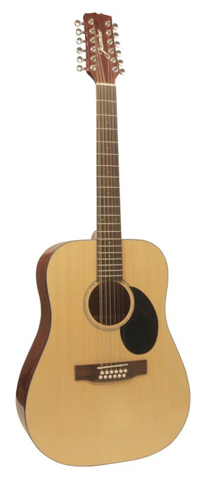 Jasmine JD36-12 Dreadnought (12 String) Acoustic Guitar - Natural