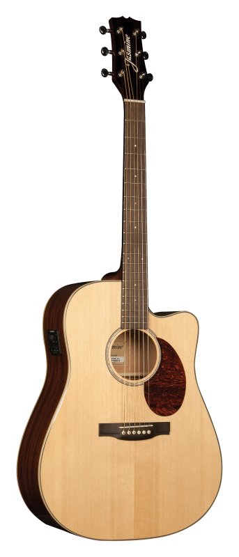 Jasmine JD37CE-NAT Dreadnought Acoustic Electric Guitar - Natural Finish