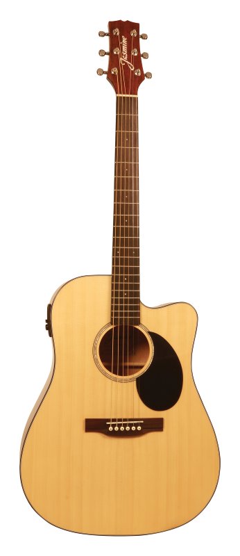 Jasmine JD39CE-NAT Dreadnought Acoustic Electric Guitar - Natural Finish