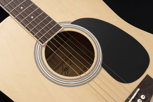 Jay Turser USA JJ45-PAK-N-A-U Jay Turser JJ45-N-A Jay Jr Series Dreadnought Acoustic Guitar - Natural