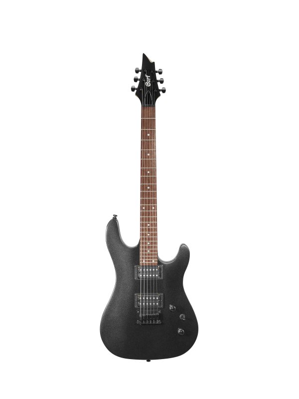 Cort Guitars Cort KX100BKM KX Series Electric Guitar - Black Metallic