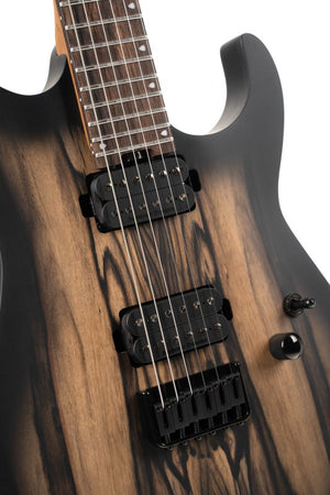 Cort Guitars KX500-NBB-U Cort KX500 6-String Pale Moon Electric Guitar - Natural Black Burst
