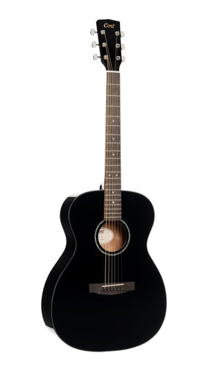 Cort Guitars Cort L60BK Luce Series L60 Orchestra Acoustic Guitar - Black Gloss