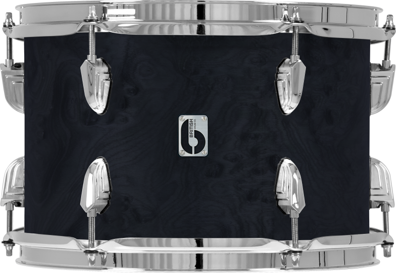 British Drum Co. LEG-22-CB-BW Legend Series Club 22 Kit - Blackwater (12", 16", 22")