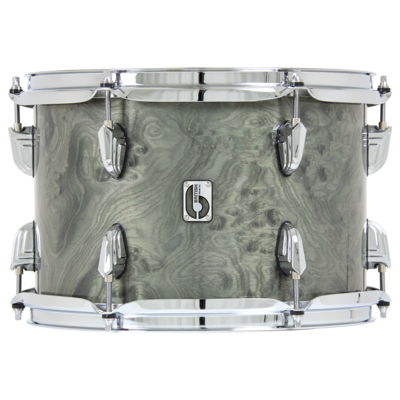 British Drum Co. LEG-22-CBUS-SS Legend Series US Club 22 Kit. Sterling Silver. (13", 16", 22") - Series US Club Kit Sterling Silver