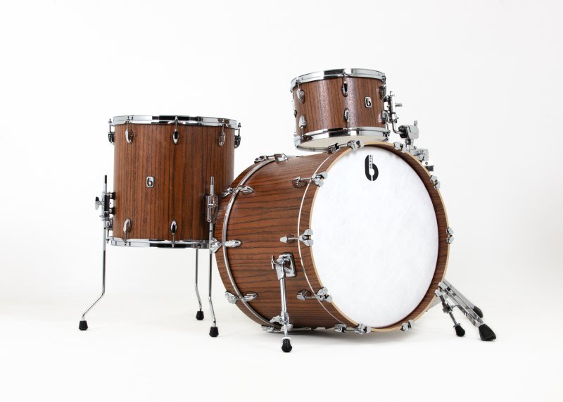 British Drum Co. LEG-22-CBUS-SUM Legend Series US Club 22 Kit - Sumatra (13", 16", 22")