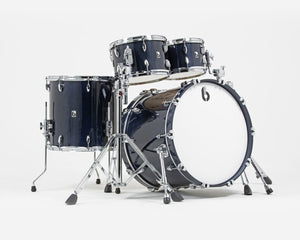 British Drum Co. LEG-22-FS-BW Legend Series Fusion 22 Kit - Blackwater (10", 12", 16", 22")