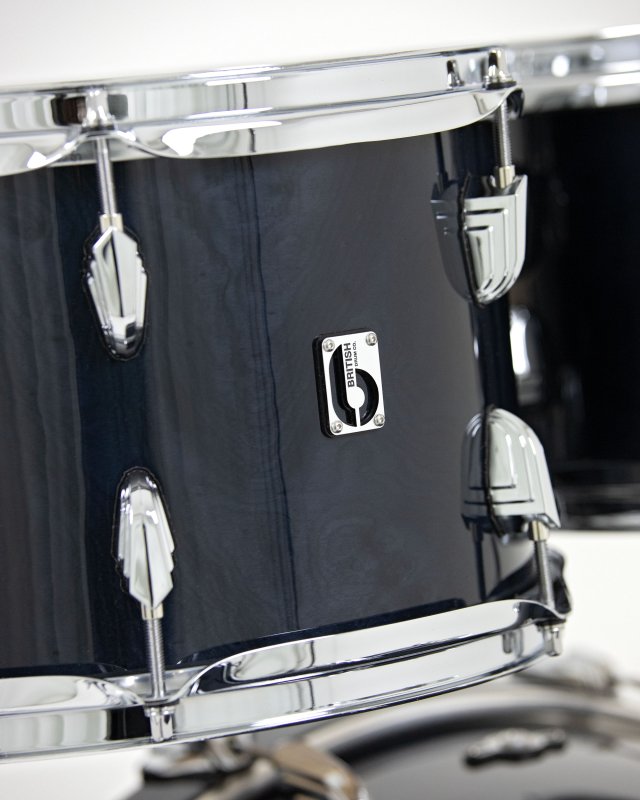 British Drum Co. LEG-22-FS-BW Legend Series Fusion 22 Kit - Blackwater (10", 12", 16", 22")