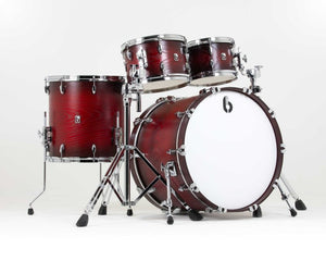 British Drum Co. LEG-22-FS-RDL Legend Series Fusion 22 Kit - Redlands (10", 12", 16", 22")