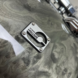 British Drum Co. LEG-22-FS-SS Legend Series Fusion 22 Kit - Sterling Silver (10", 12", 16", 22")