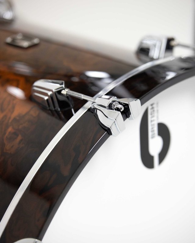 British Drum Co. LEG-22-FS-WDG Legend Series Fusion 22 Kit - Windsor Dark Ultra (10", 12", 16", 22")