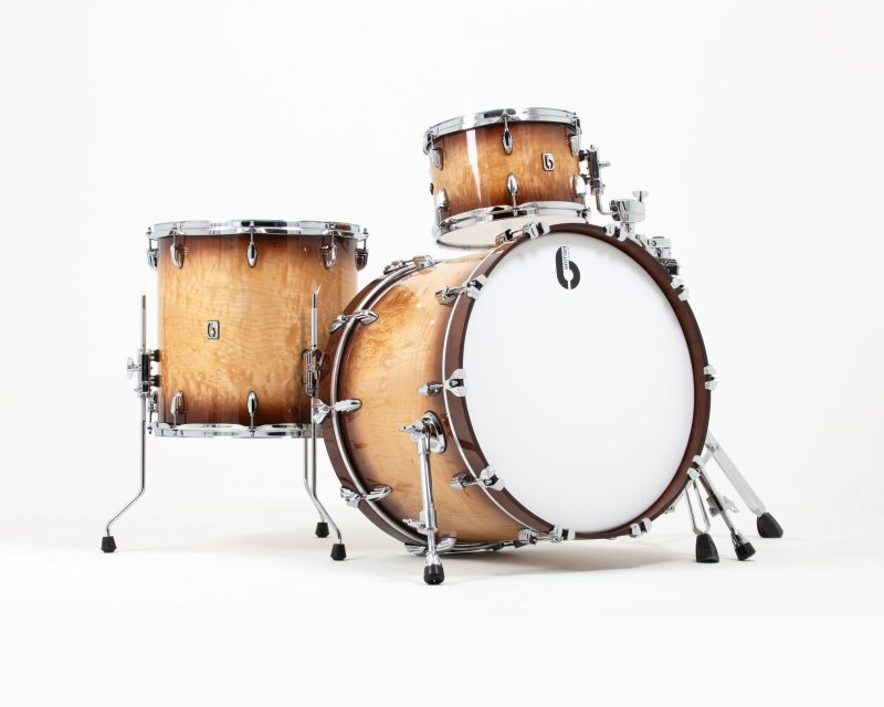 British Drum Co. British Drum Co LEG-MBX-22-CBUS-BF Legend MBX US Club 22 Kit - Burghley Fudge