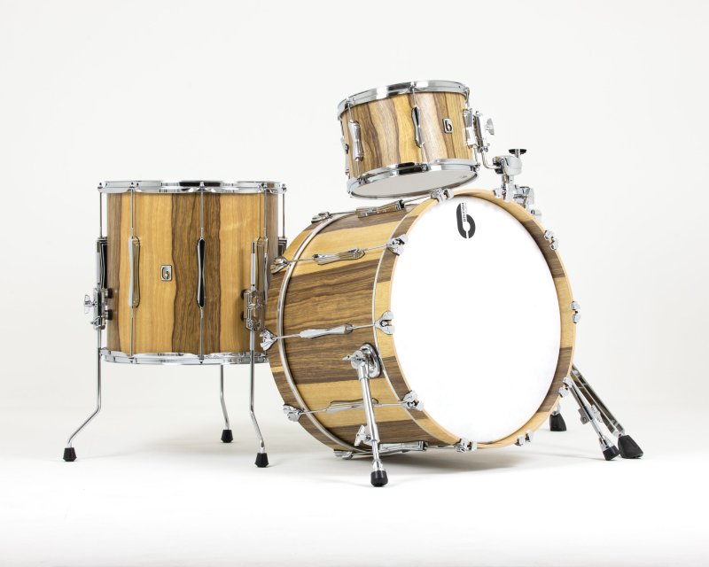 British Drum Co. LON-22-CB-DEL Lounge Series Club 22 Kit - Delamere (12", 16", 22")