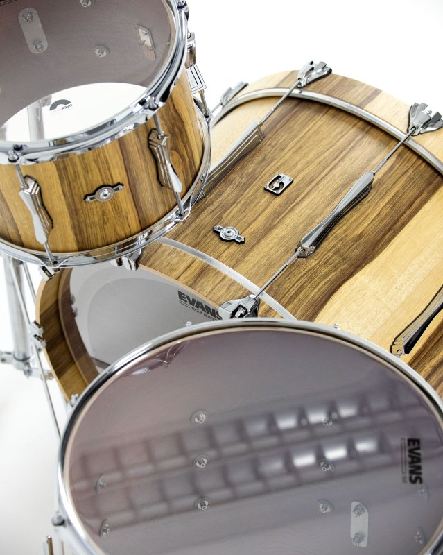 British Drum Co. LON-22-CB-DEL Lounge Series Club 22 Kit - Delamere (12", 16", 22")