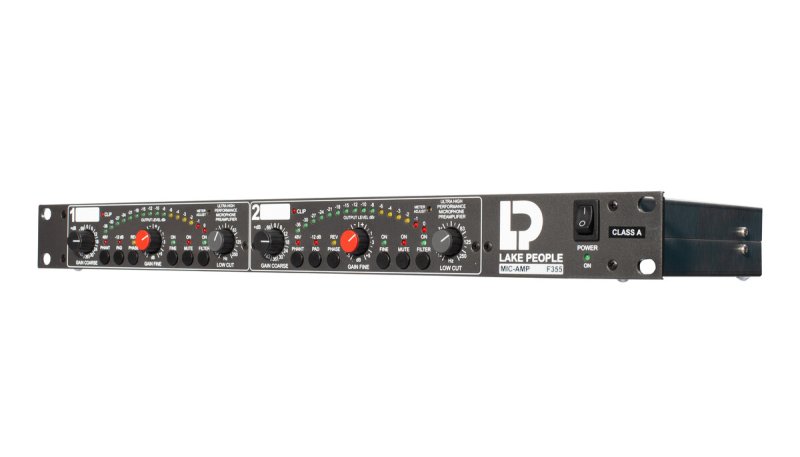Lake People LP-F355-A Class A 2 Channel Microphone Pre-Amplifier