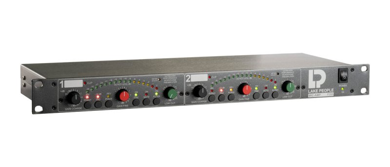 Lake People LP-F355 2 Channel Microphone Pre-Amplifier