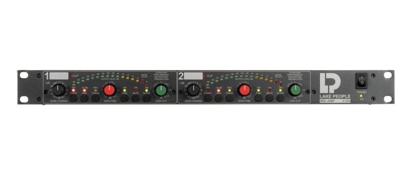 Lake People LP-F355 2 Channel Microphone Pre-Amplifier
