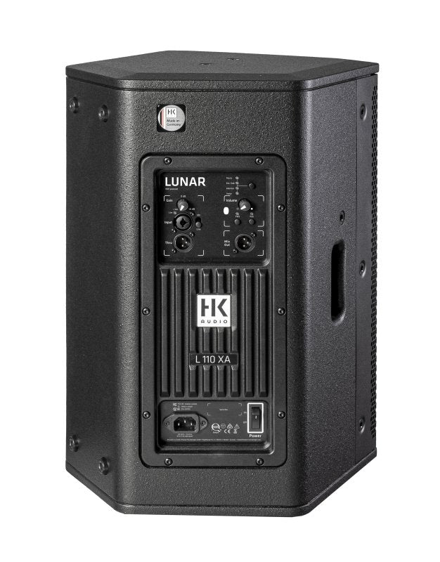 HK Audio LUNAR 110 XA 1200 Watt 10in Premium Active Speaker with 32-bit DSP and Four Presets Bluetooth