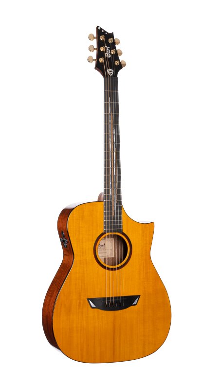 Cort Guitars Cort LUXEII Luxe Series Concert Acoustic Electric Guitar - Natural Glossy